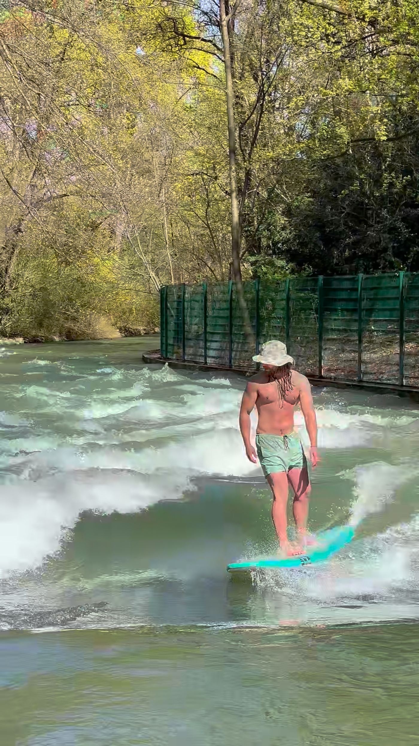 Surfing the Eisbach: The Wave Hidden in the Heart of Munich